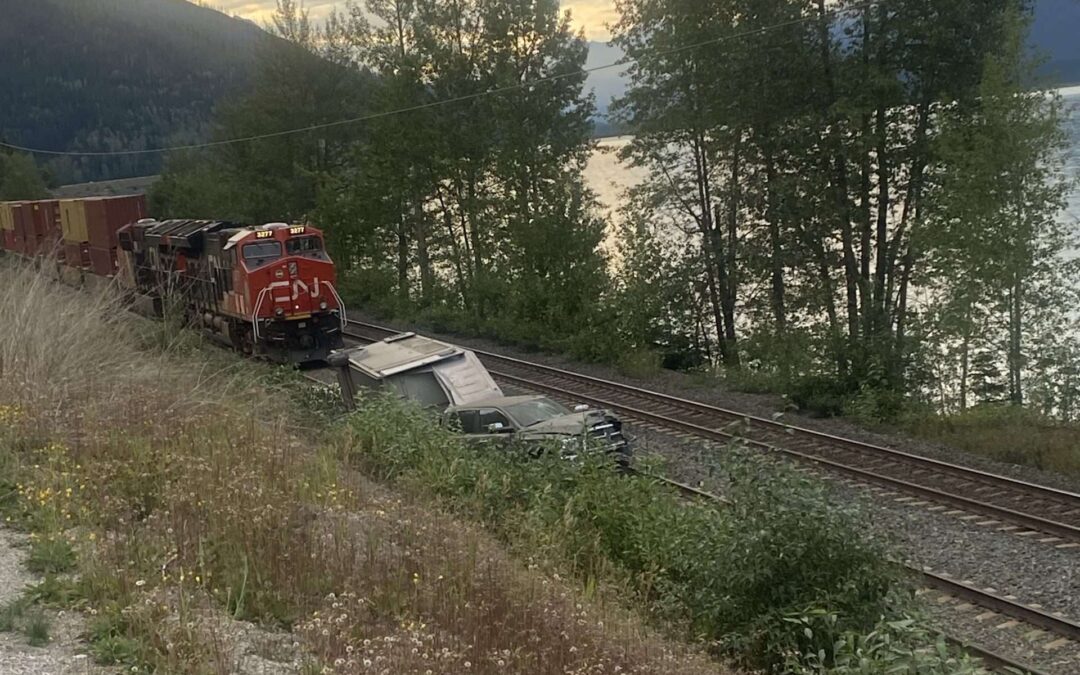 Collision with train averted